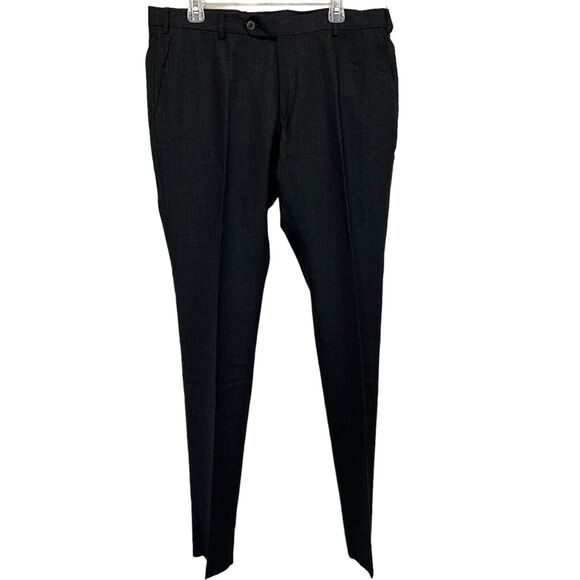 Bagnoli Sartoria Napoli Suit Wool Gray Virgin Wool & Cashmere Blend Size 44 US - Picture 13 of 16